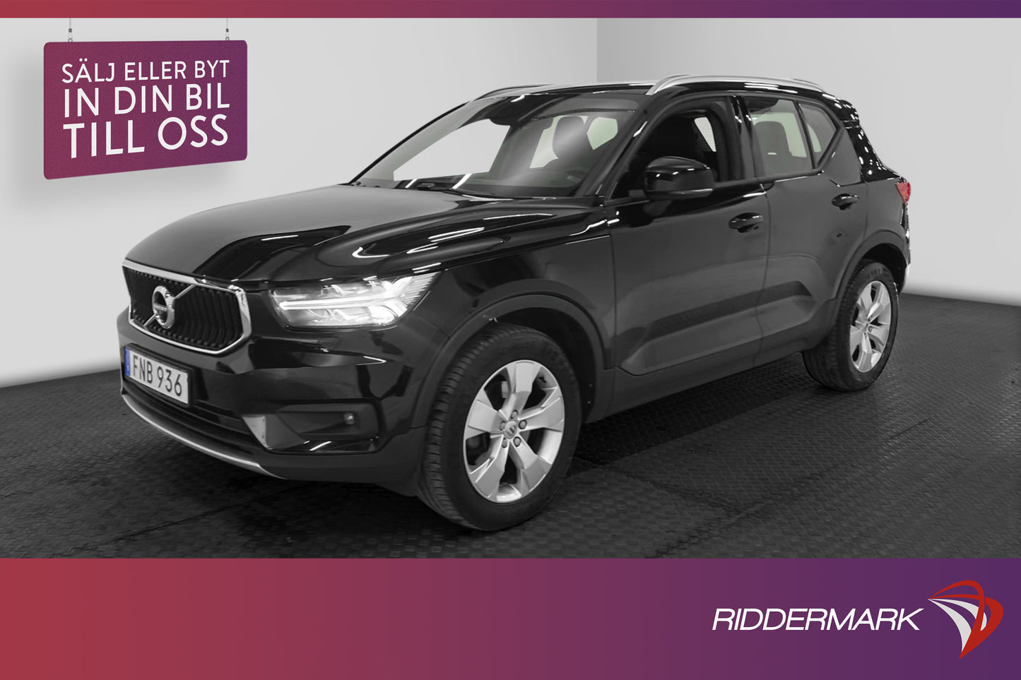 Volvo XC40 T5 AWD 247hk  P-värm Skinn Navi BLIS 360° VOC