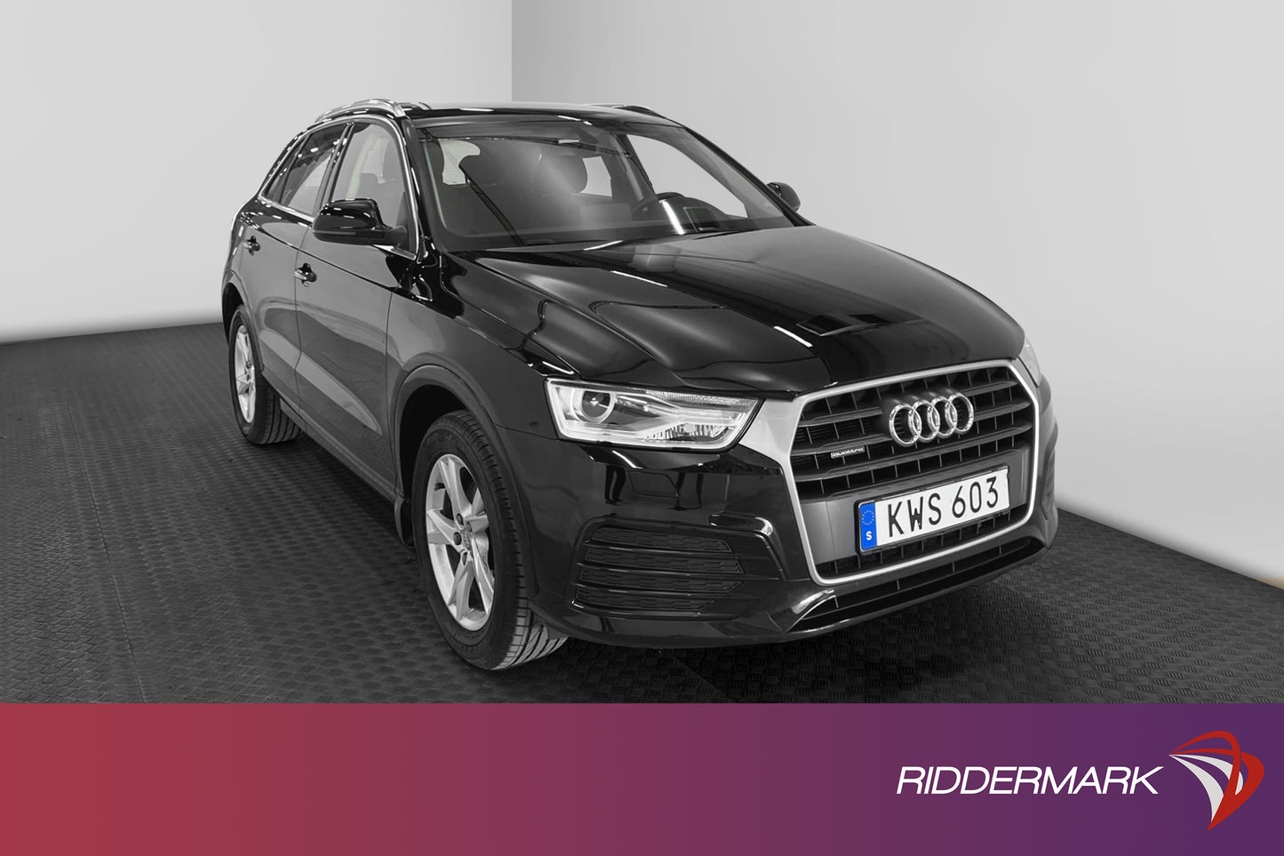 Audi Q3 2.0 TDI Quattro 150hk Proline P-sensorer Euro 6