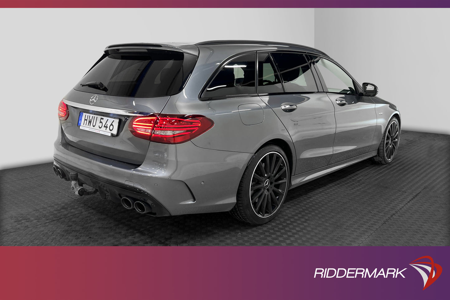 Mercedes-Benz AMG C43 4M 390hk Cockpit Pano Burmester B-värm