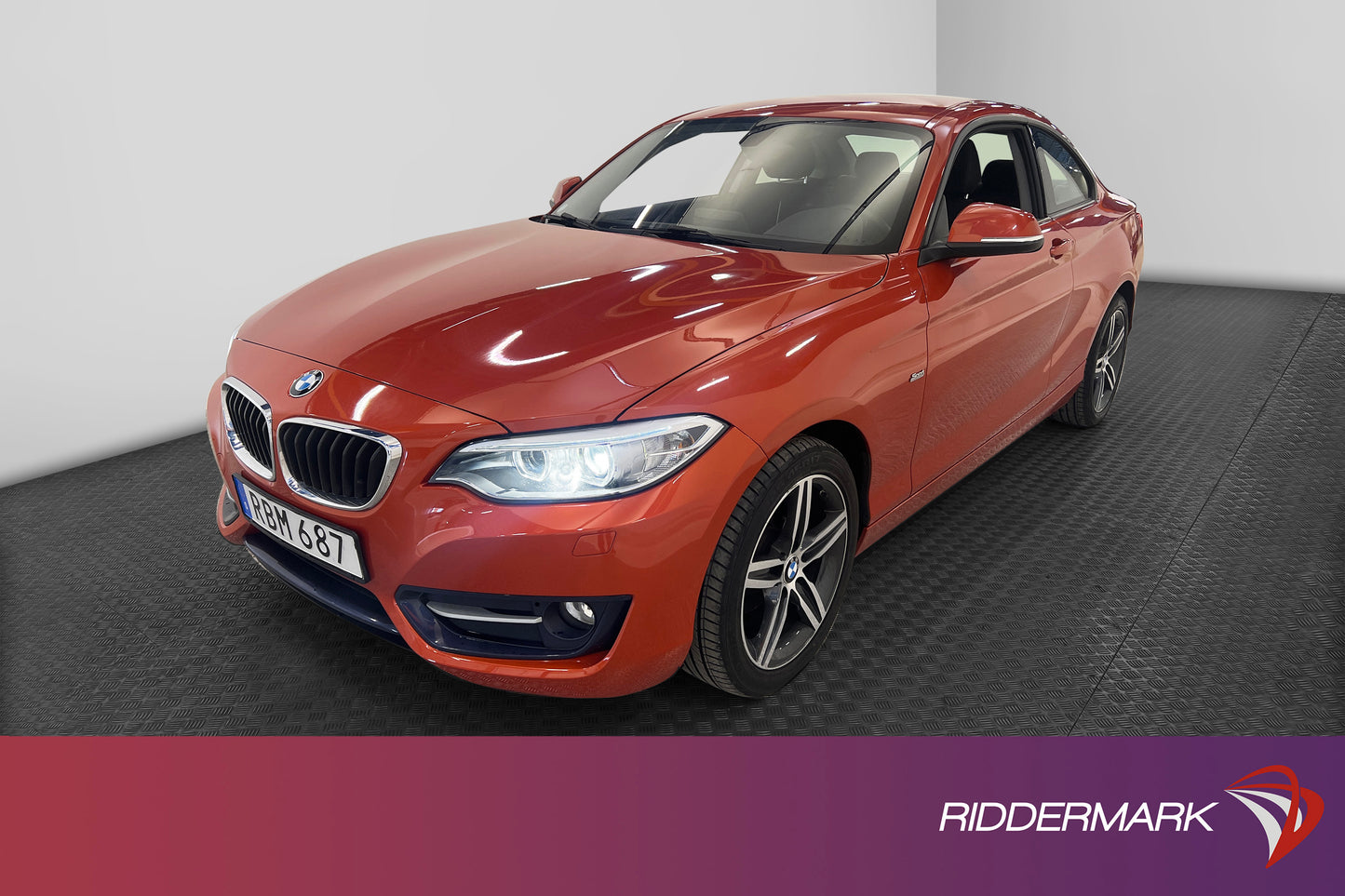 BMW 218i Coupé 136hk Sport line PDC Sportstolar Nyservad