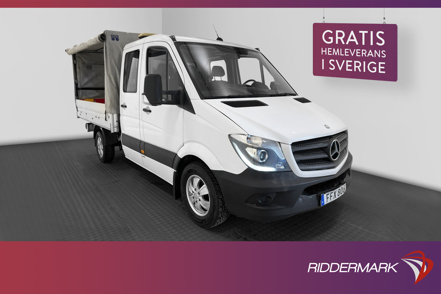 Mercedes-Benz Sprinter Mixto 319 Värmare Drag 7-Sits MOMS