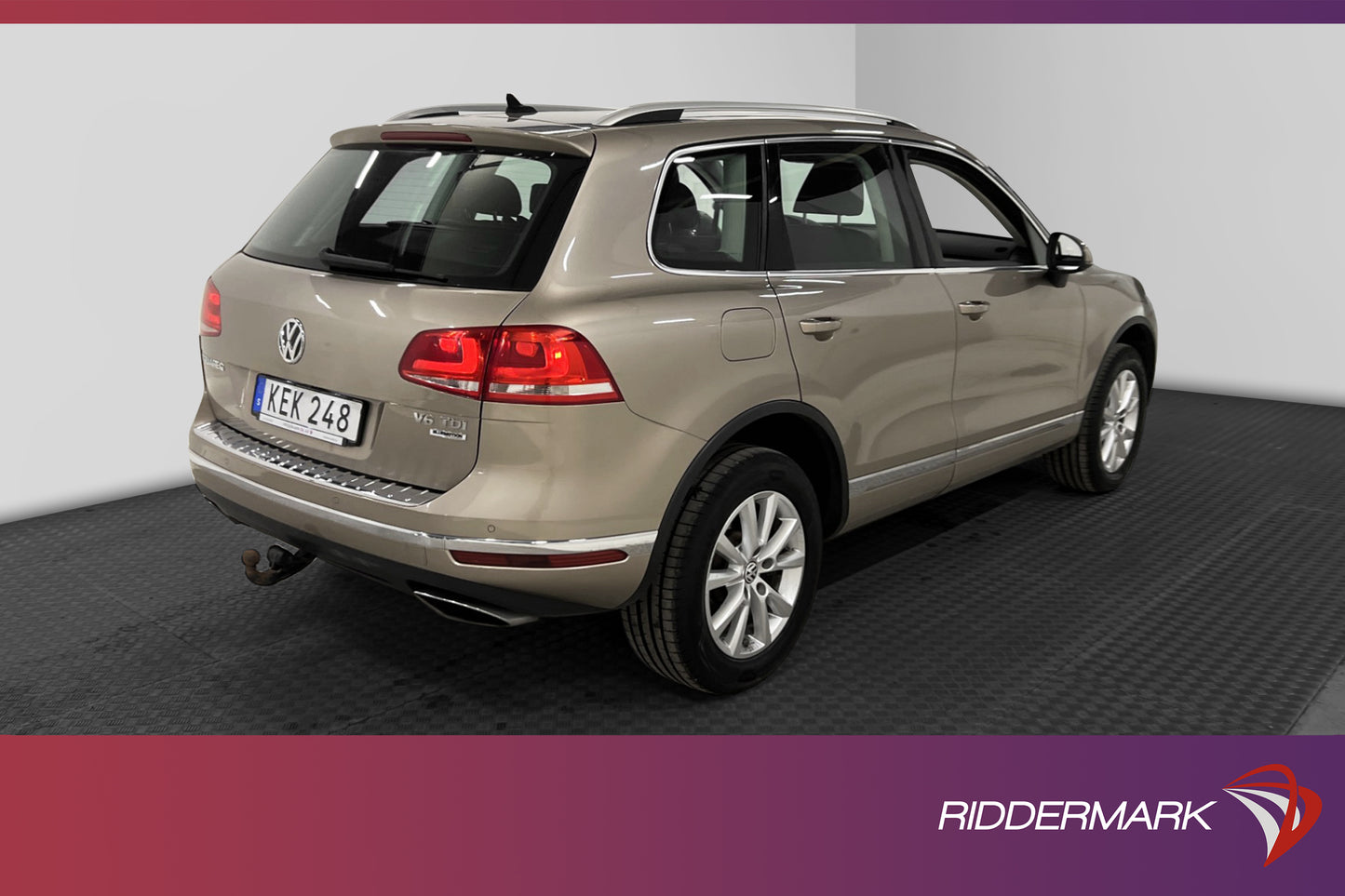 Volkswagen Touareg V6 4M 204hk Pano Värmare Skinn B-kam Drag