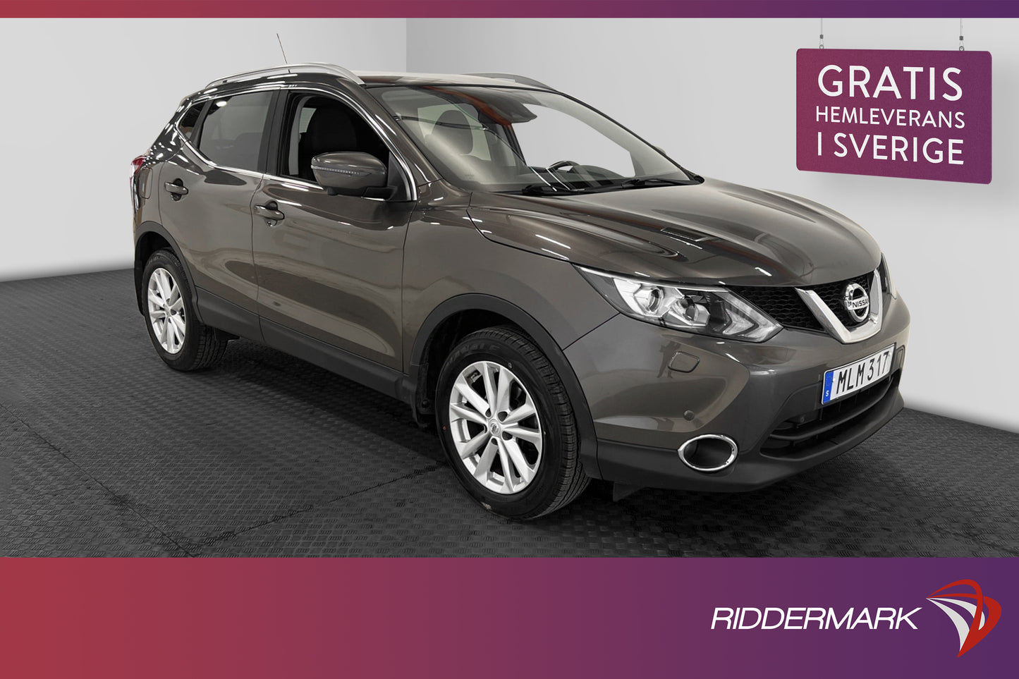 Nissan Qashqai 1.2 115hk Tekna Keyless 360° Navi P-sensorer