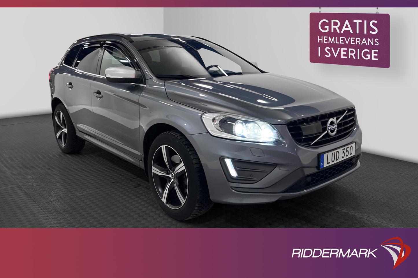 Volvo XC60 D4 190hk AWD R-Design VOC B-kamera D-värm