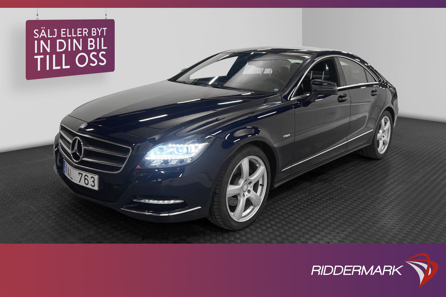 Mercedes-Benz CLS 350 CDI 265hk D-värm B-kamera Helskinn PDC