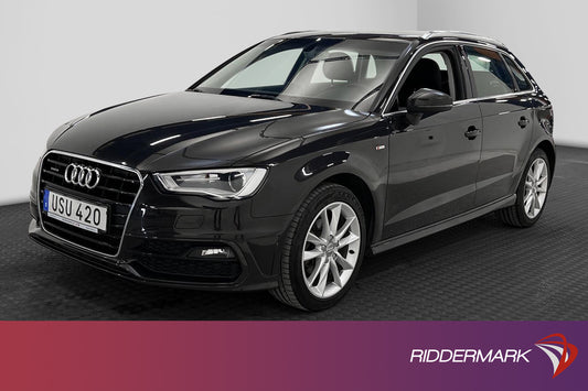 Audi A3 Sportback 1.6 TDI Quattro 110hk S-Line PDC Välservad