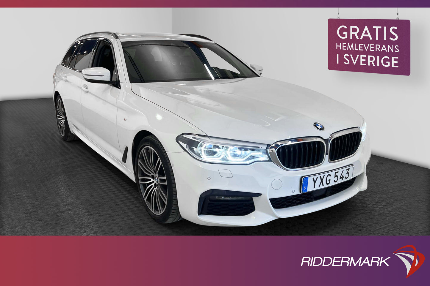 BMW  530i 252hk xDrive Innovation Pano H/K 360° Navi Skinn