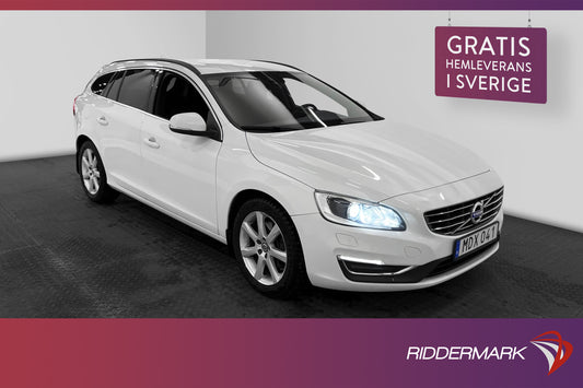 Volvo V60 D4 AWD Momentum VOC Värm Sensorer Drag 0,55l/mil