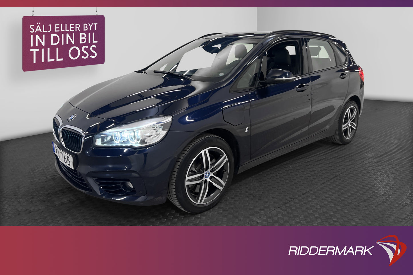 BMW 225xe Active Tourer 224hk Sport line Backkamera Skinn