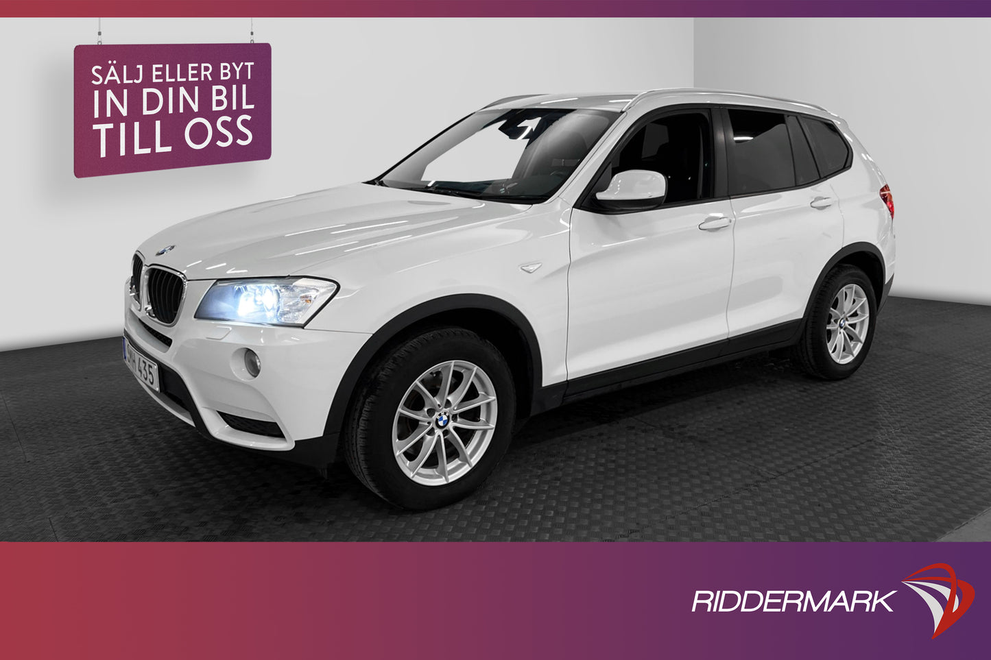 BMW X3 xDrive20d 184hk Halvskinn Drag P-sensorer 0.56l/mil