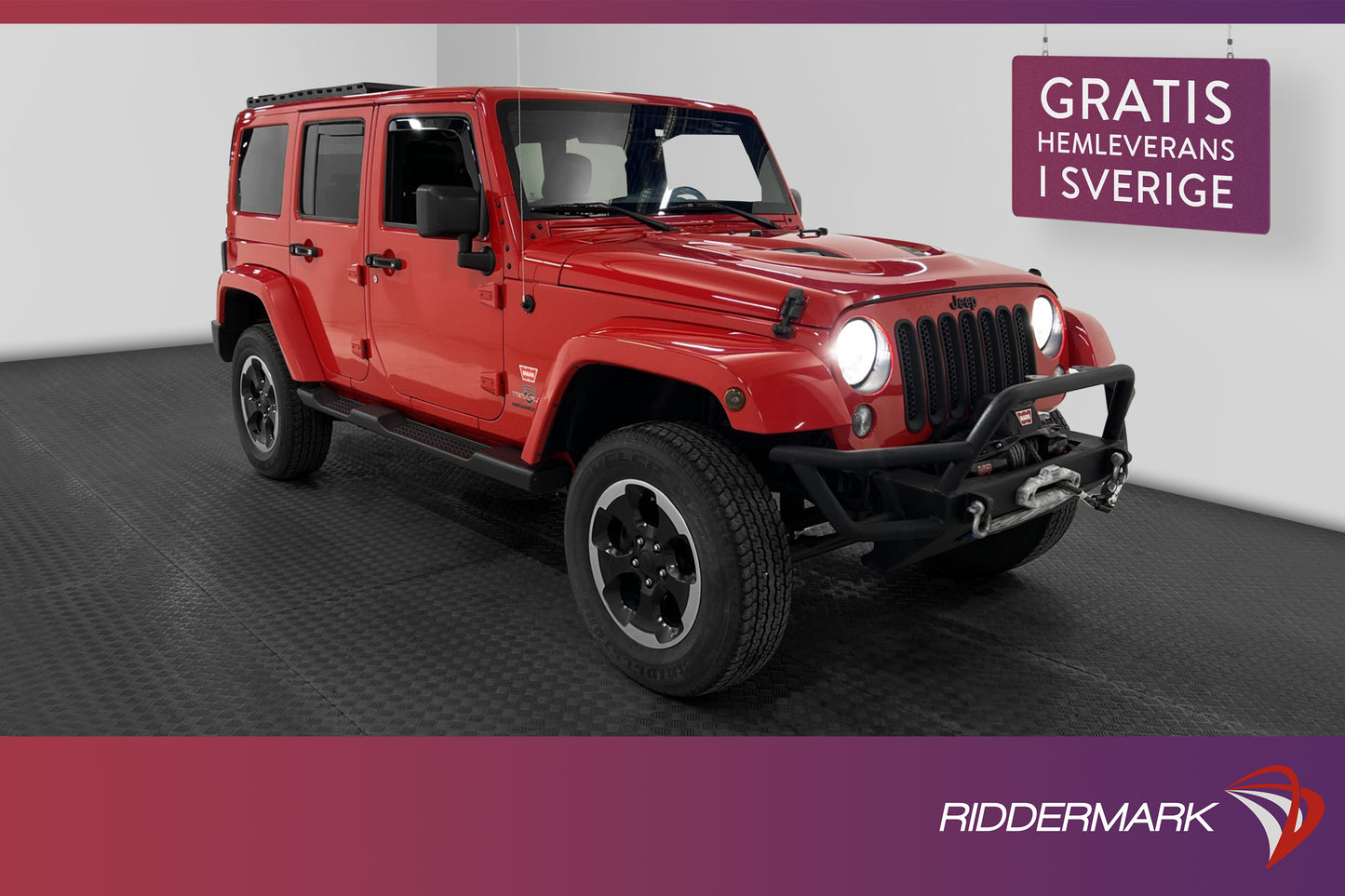 Jeep Wrangler Unlimited 3.6 V6 4WD 284hk Polar Edit Dragkrok