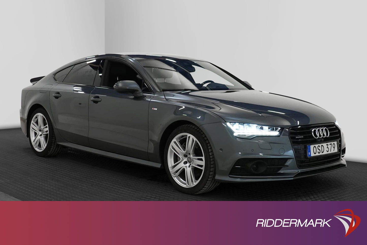 Audi A7 3.0 TDI 272hk Quattro S-Line D-värm Kamera Skinn HUD