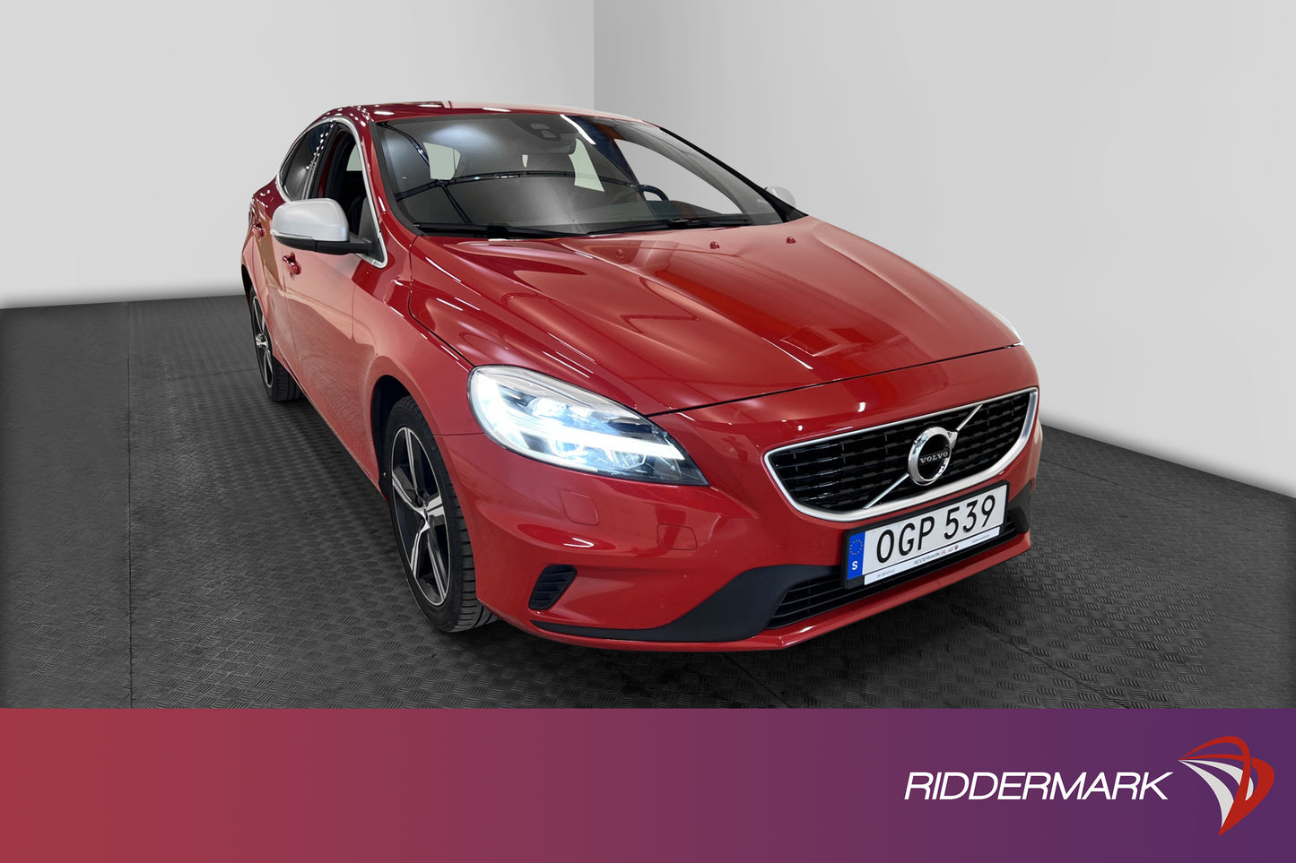 Volvo V40 T2 122hk R-Design Sensorer 0,55l/mil Välservad