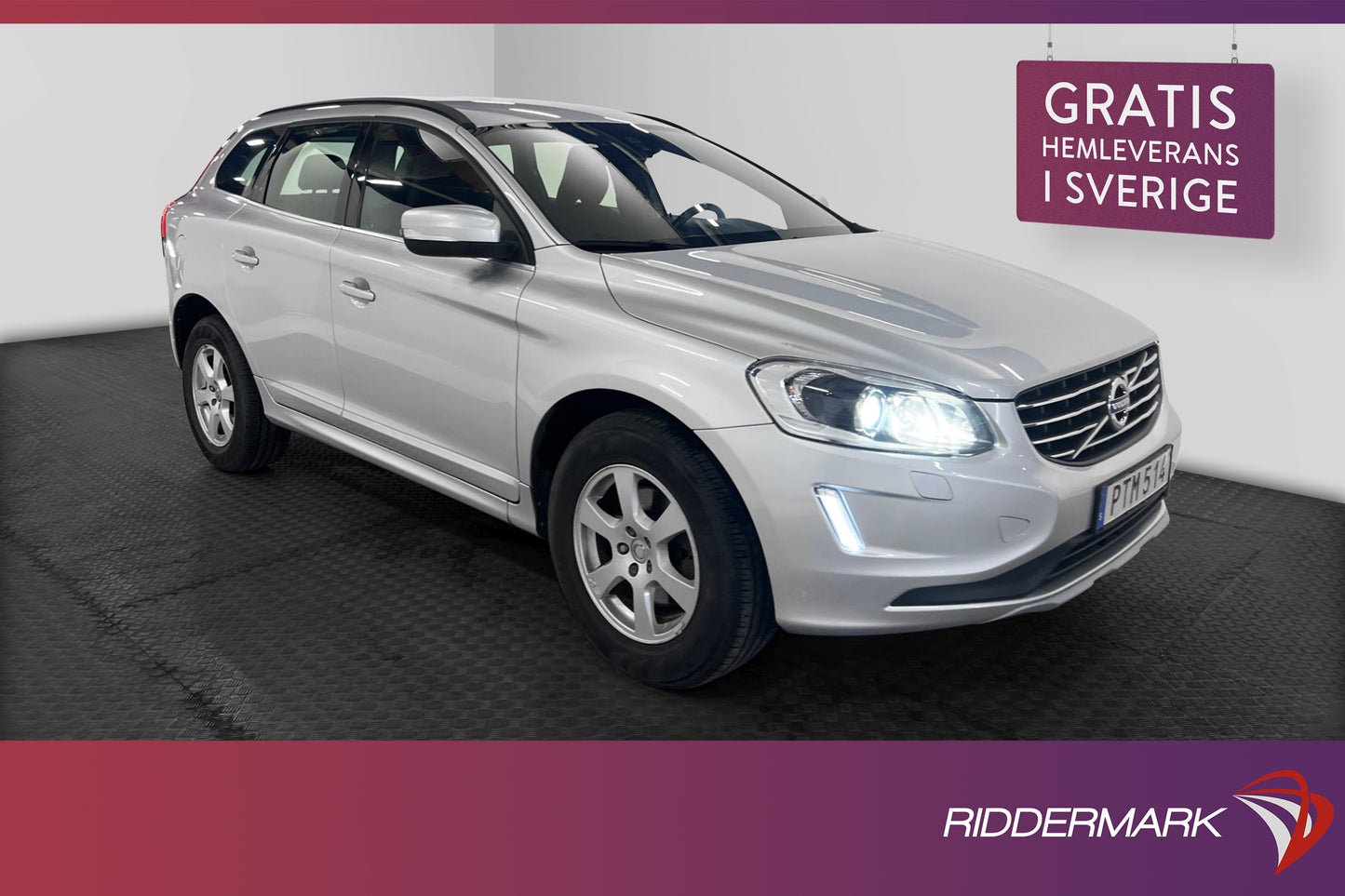 Volvo XC60 D4 190hk AWD Momentum D-Värmare VOC Halvskinn