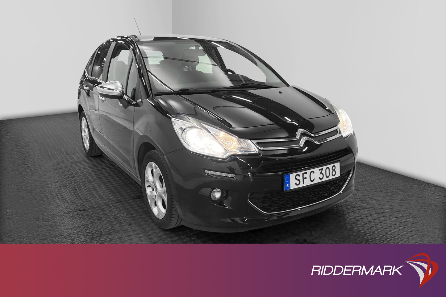 Citroën C3 1.2 82hk 1 Brukare Välserv 360kr Skatt 0,41L/mil