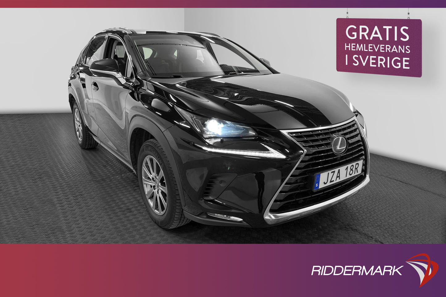 Lexus NX 300h AWD 2.5 AWD E-CVT 197hk B-Kamera Skinn 1 Ägare