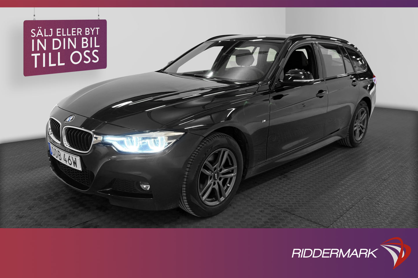 BMW 320d xDrive Touring M Sport HiFi Skinn Drag 190hk