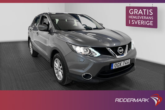 Nissan Qashqai 1.2 DIG-T 115hk 1-brukare Kamera Navi Välserv