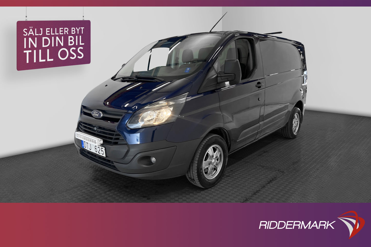 Ford Transit Custom 2.2TDCi Värmare Dragkrok Nyservad Moms