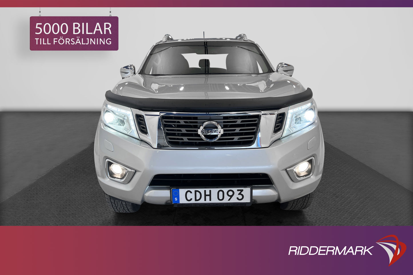 Nissan Navara Tekna 2.3dCi 4WD Värmare 190hk Drag Diff Moms