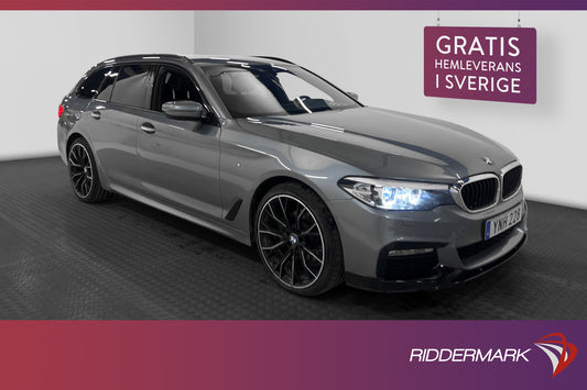 BMW 520d xDrive 190hk M Sport Rattvärme Navi B-kamera Skinn