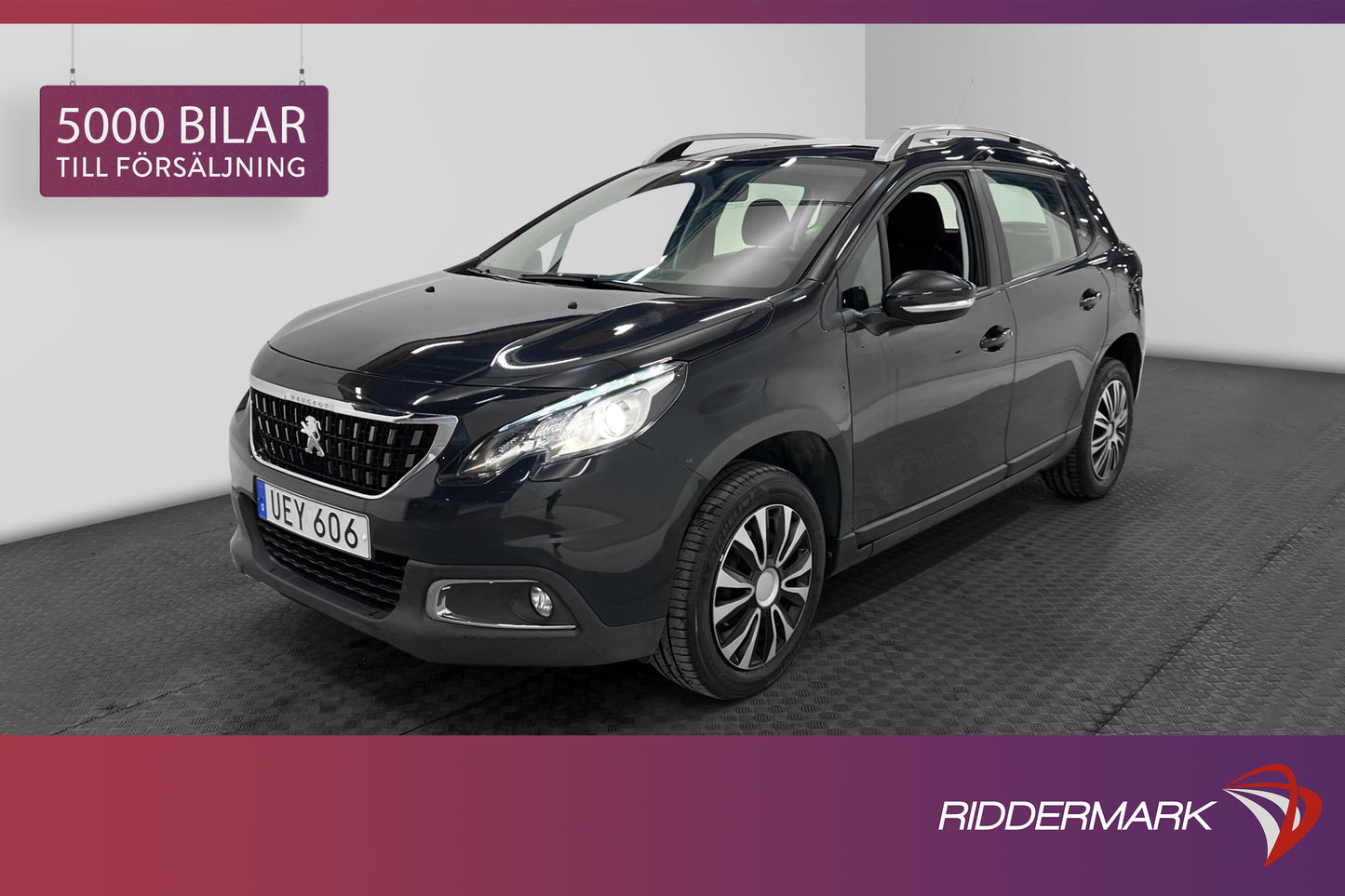 Peugeot 2008 1.2 VTi 82hk Låg Skatt Välservad 0,44l/mil