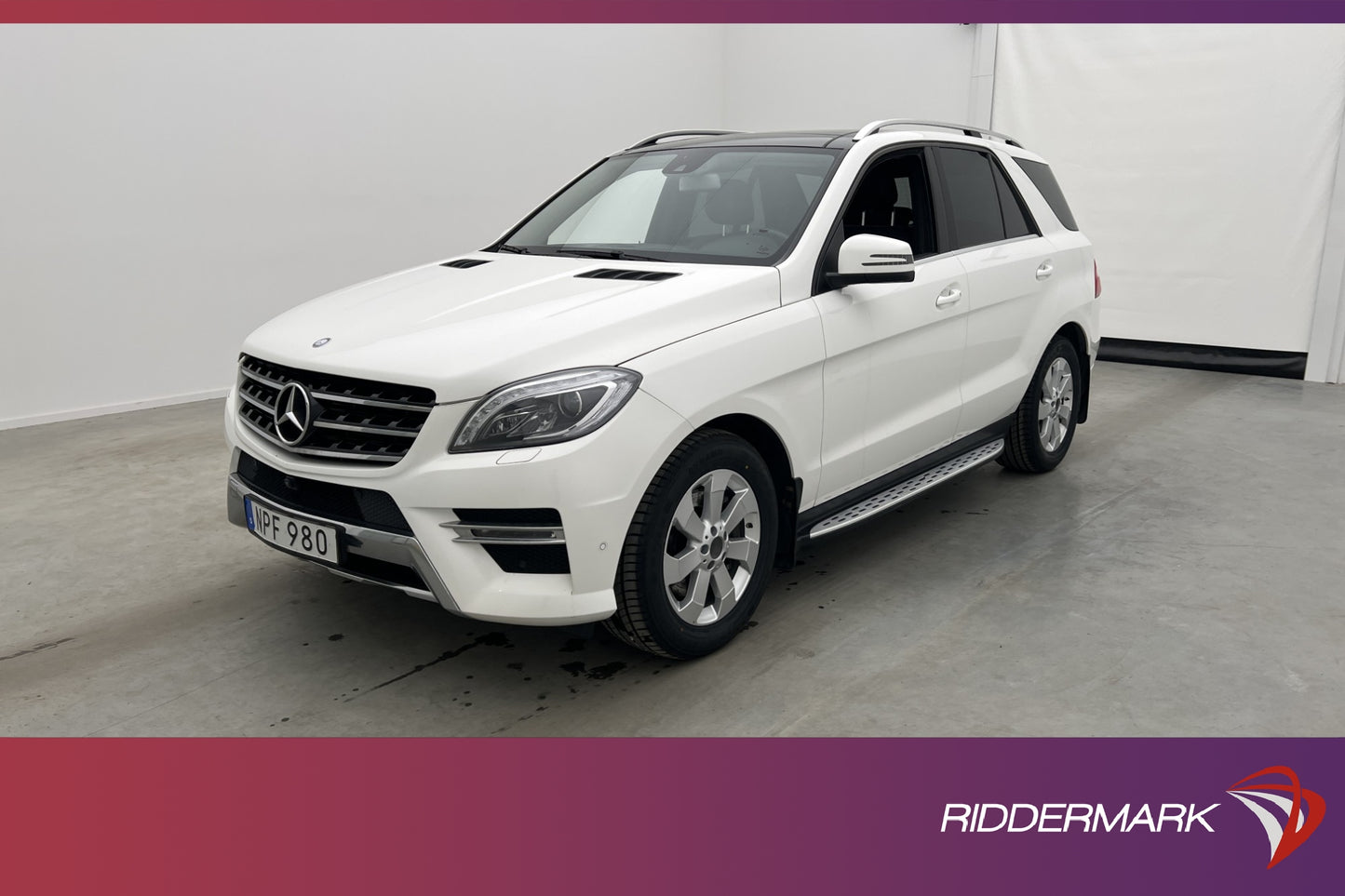 Mercedes-Benz ML 350 4M 258hk AMG Värm Pano 360° Skinn Drag