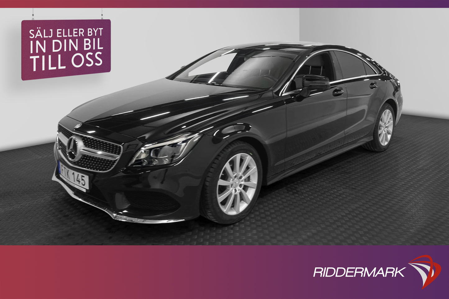 Mercedes-Benz CLS Coupé 350 AMG Pano 360° Navi Skinn LÅGMIL