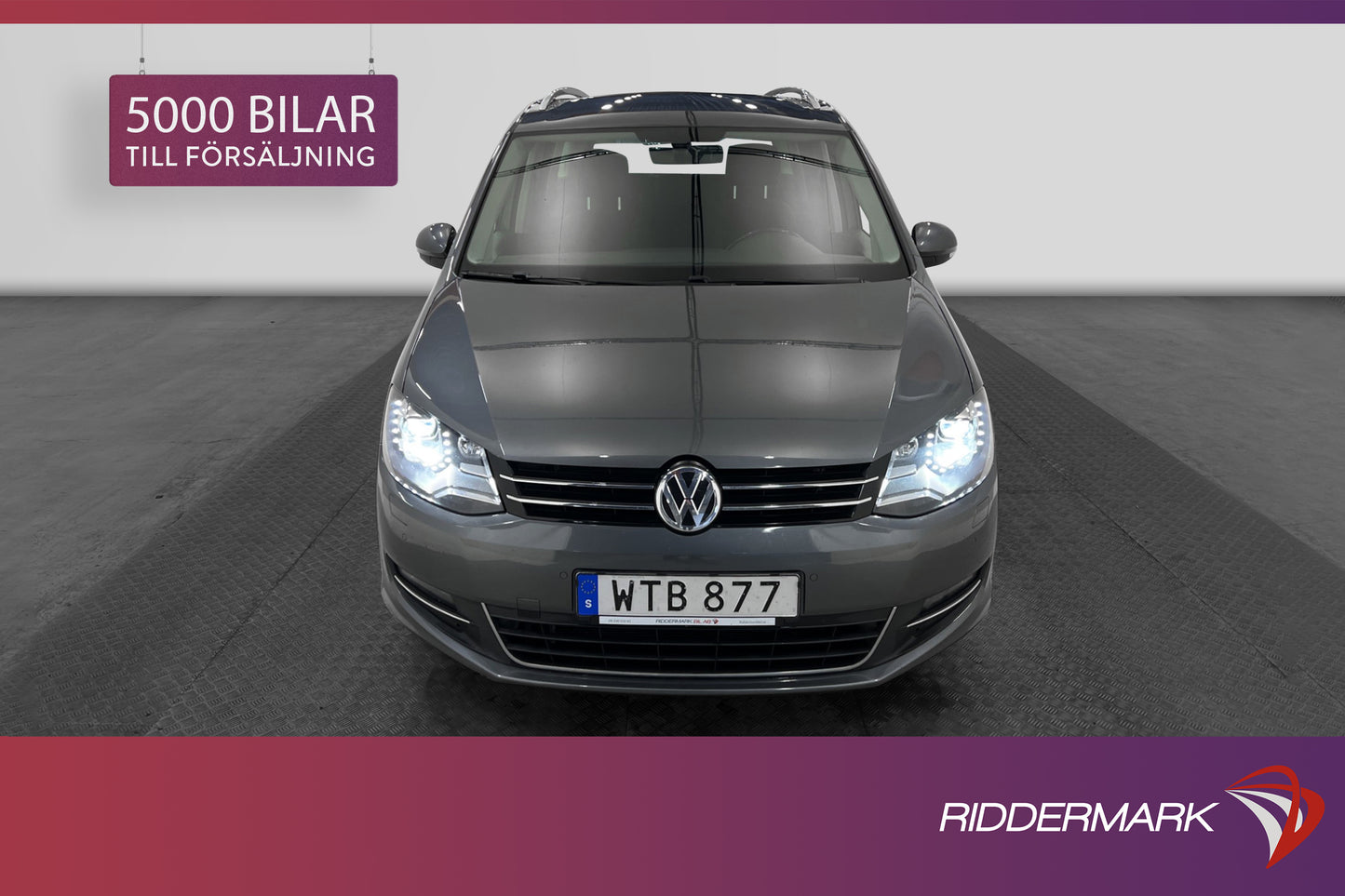 Volkswagen Sharan 2.0 TDI 4M 7-Sits Premium D-värme B-kamera