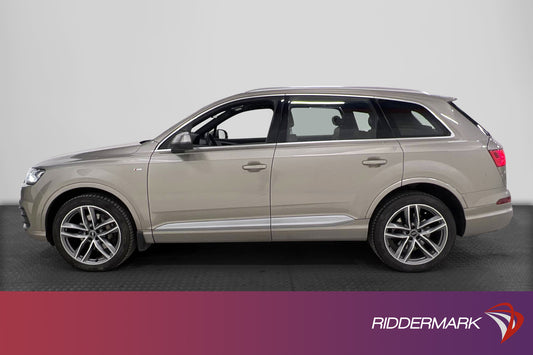 Audi Q7 3.0 TDI V6 quattro 272hk S-Line Cockpit Pano BOSE