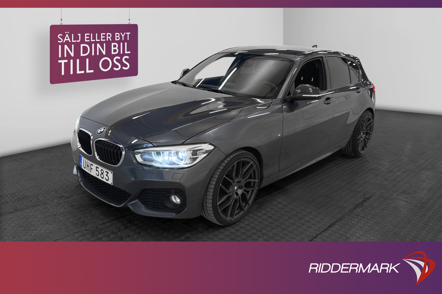 BMW 120 i Steptronic 177hk M-Sport 19" P-sensorer Euro 6