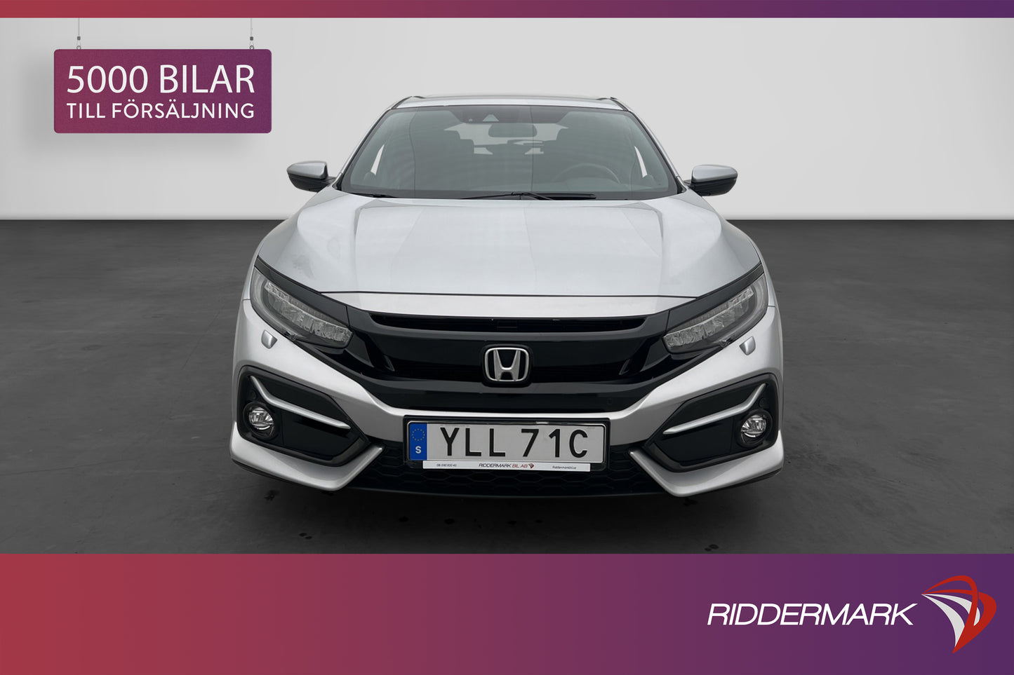 Honda Civic 1.0 126hk Elegance Kamera CarPlay Navi Välservad