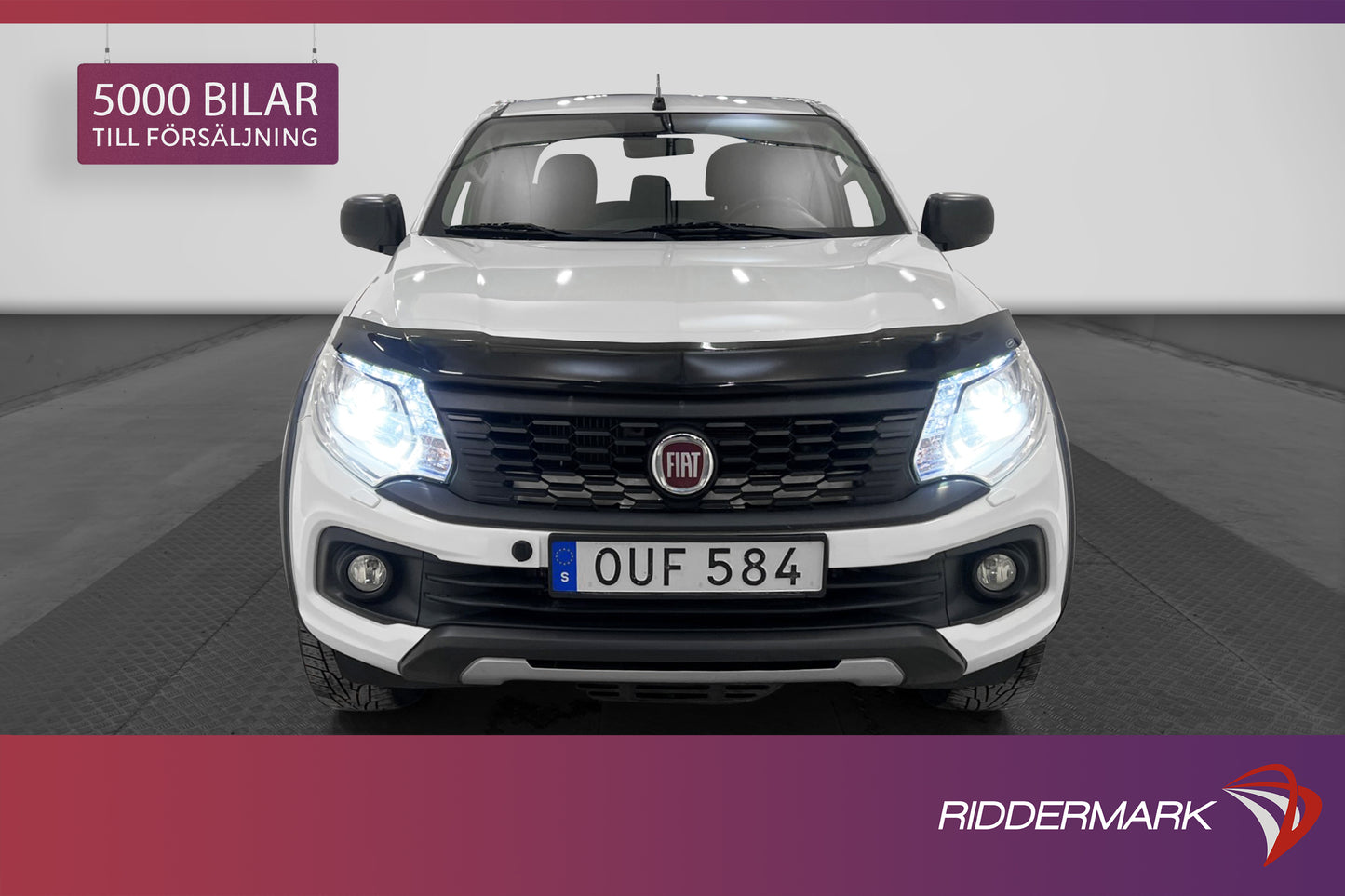 Fiat Fullback Cross 2.4 4x4 181hk D-Värm Dragkrok Skinn MOMS