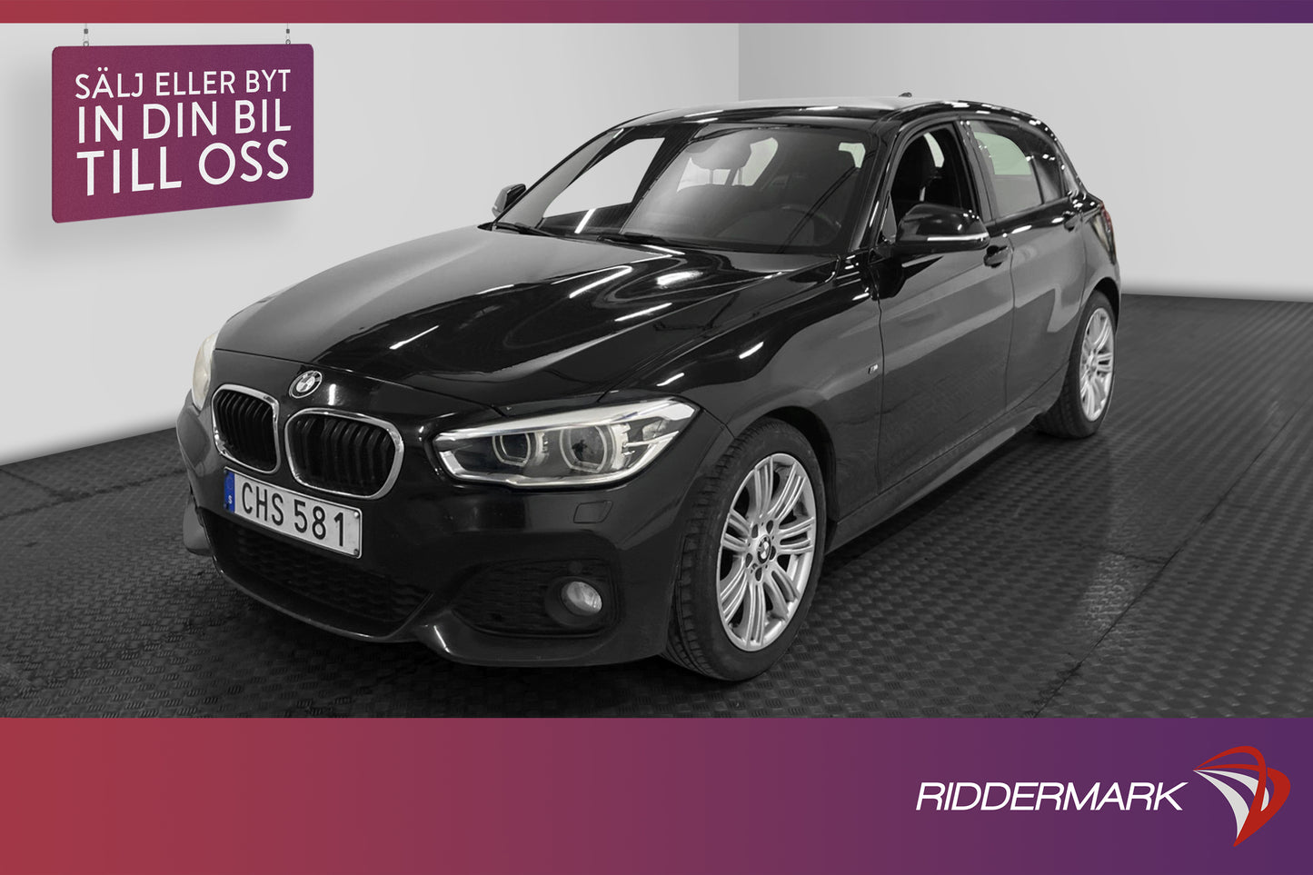 BMW 116 d 116hk Manuell M Sport Sensorer 0.4L/Mil Låg Skatt