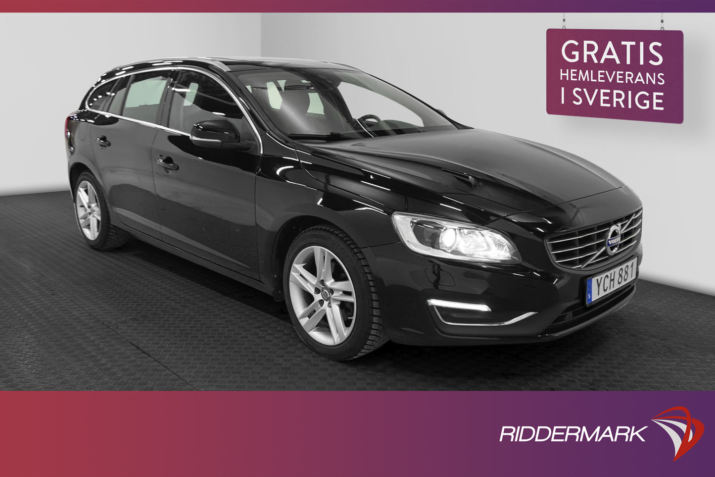 Volvo V60 D4 190hk Geartronic Summum VOC NAVI D-Värm