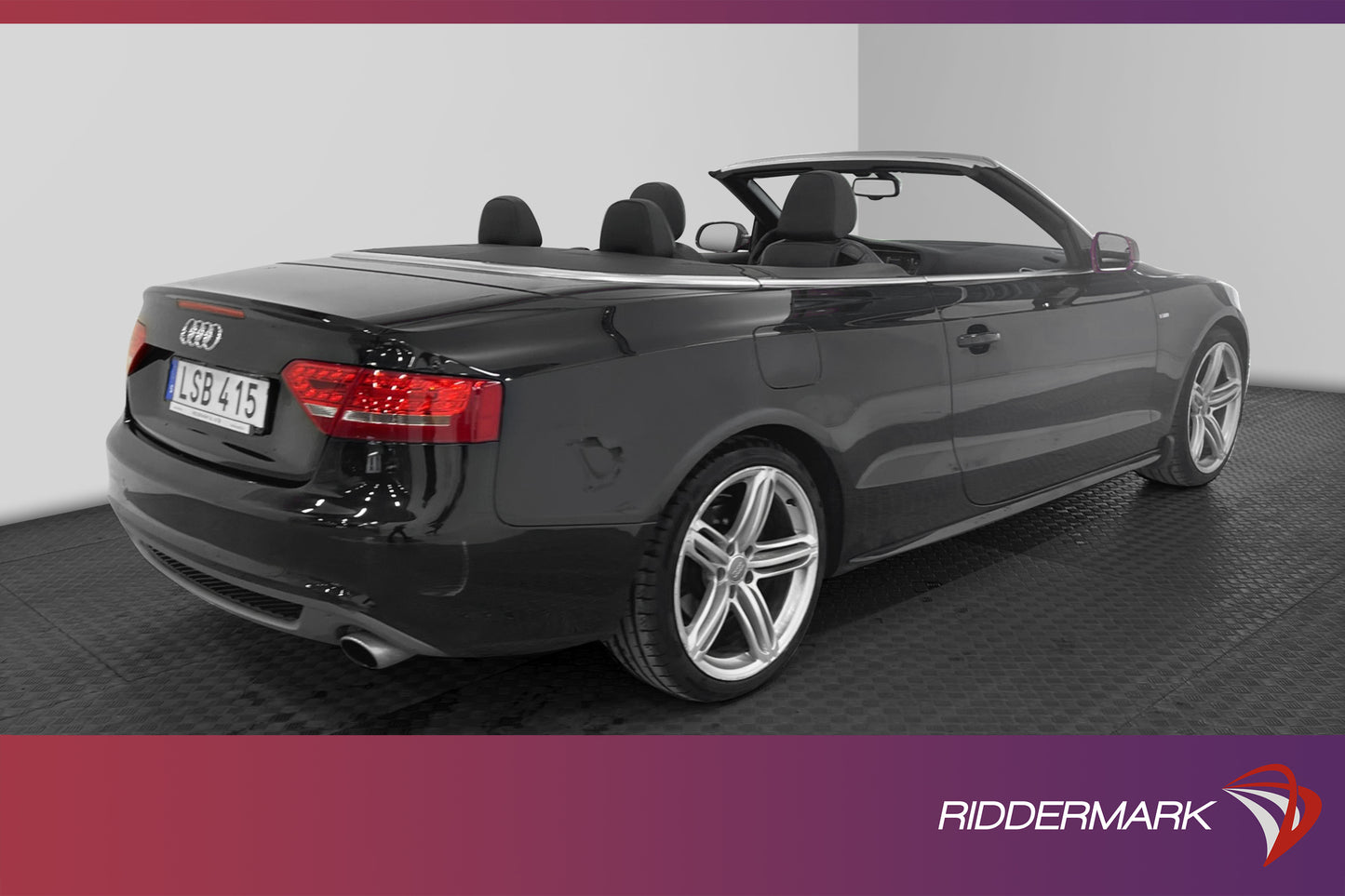 Audi A5 Cabriolet 211hk Quattro S-Line Sportsäten Välservad