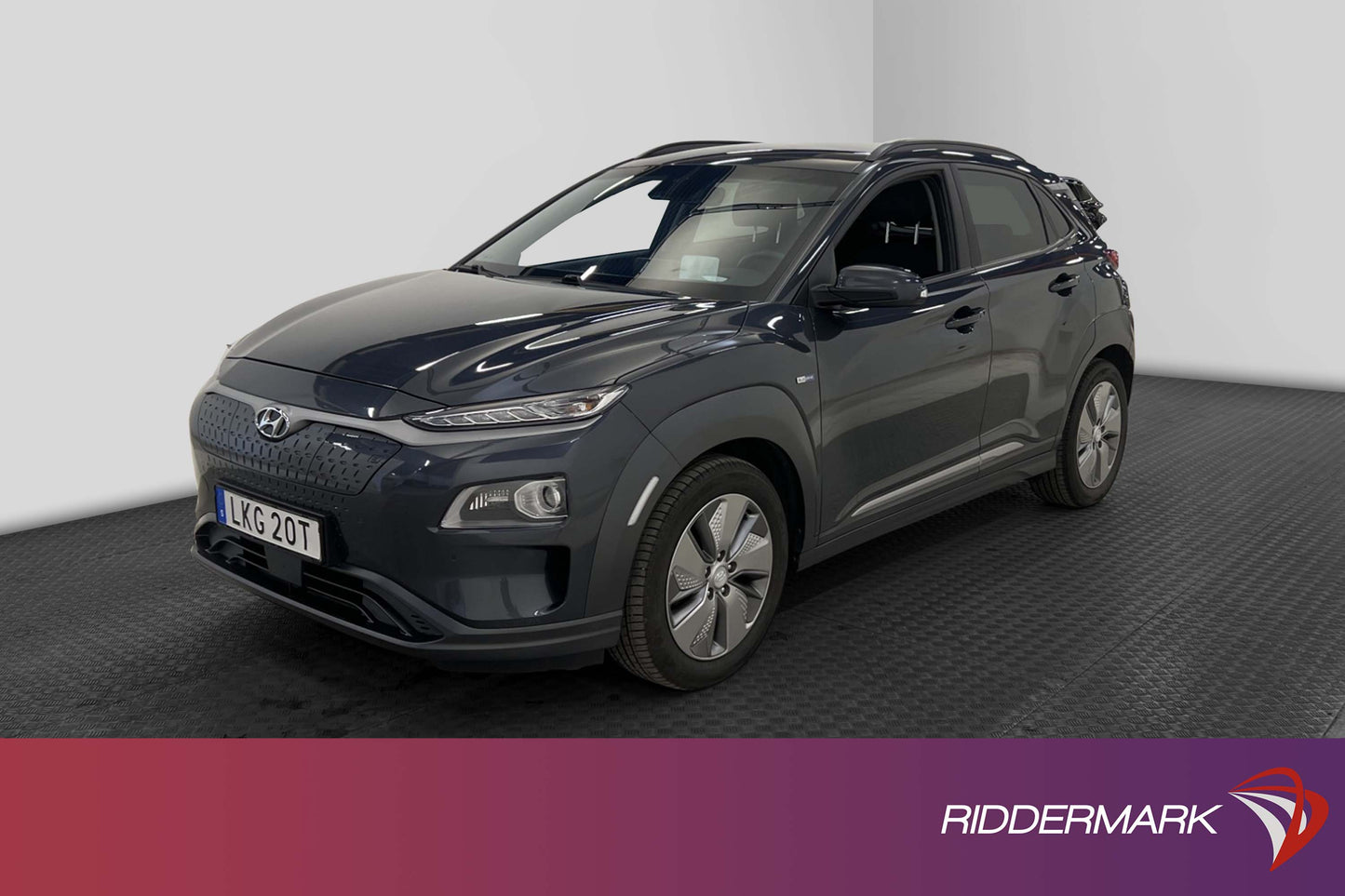 Hyundai Kona 64 kWh 204hk Advanced Backkamera Drag Krell