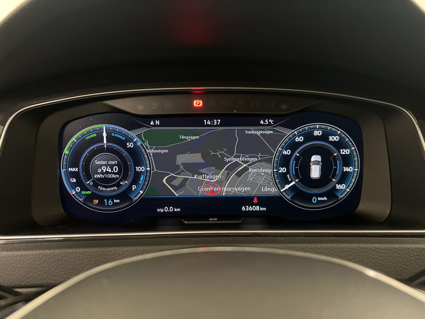 Volkswagen e-Golf 35.8kWh 136hk Cockpit GPS Carplay Sensorer