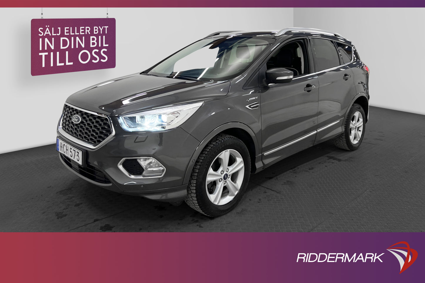 Ford Kuga 2.0 TDCi 180hk AWD VIGNALE Sony B-Kamera Navi