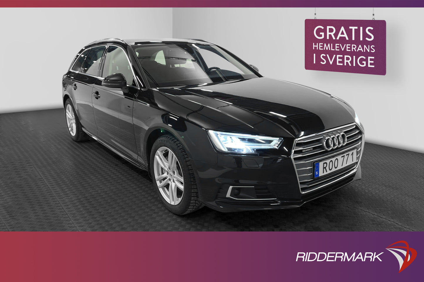 Audi A4 Quattro 2.0 TDI 190hk Proline Cockpit Drag 0.41l/mil