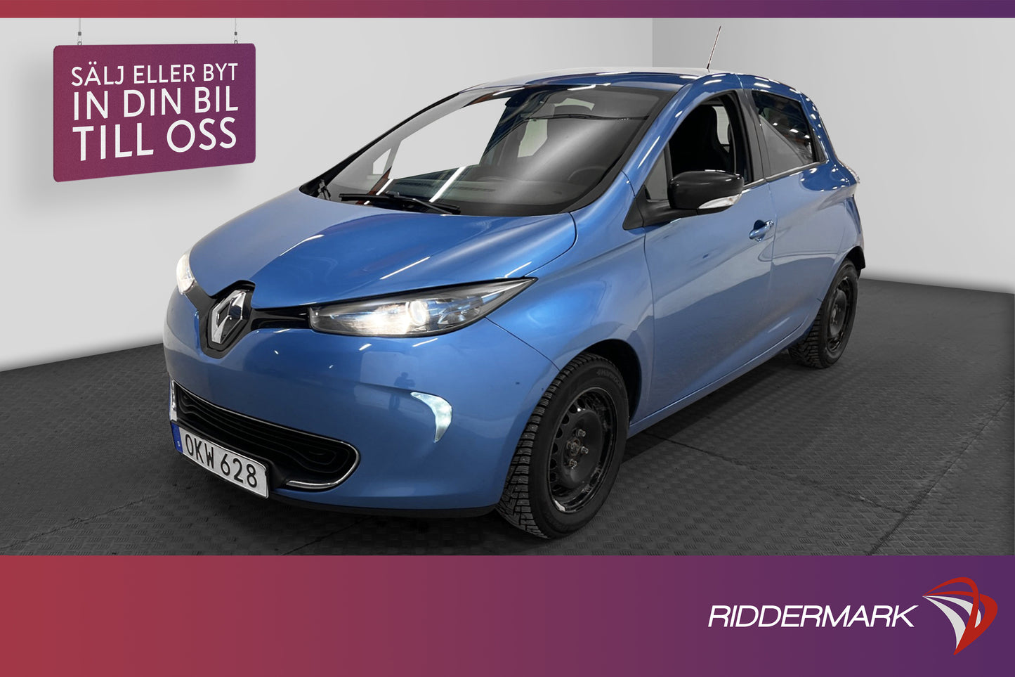 Renault ZOE R90 41kWh 92hk Intens Kamera Batterihyra Välserv