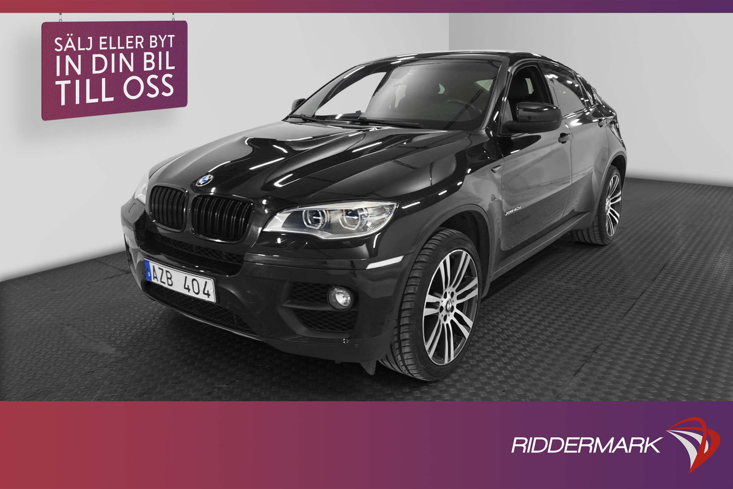 BMW X6 xDrive40d 306hk M-Sport Drag Skinn Navi PDC Elstolar