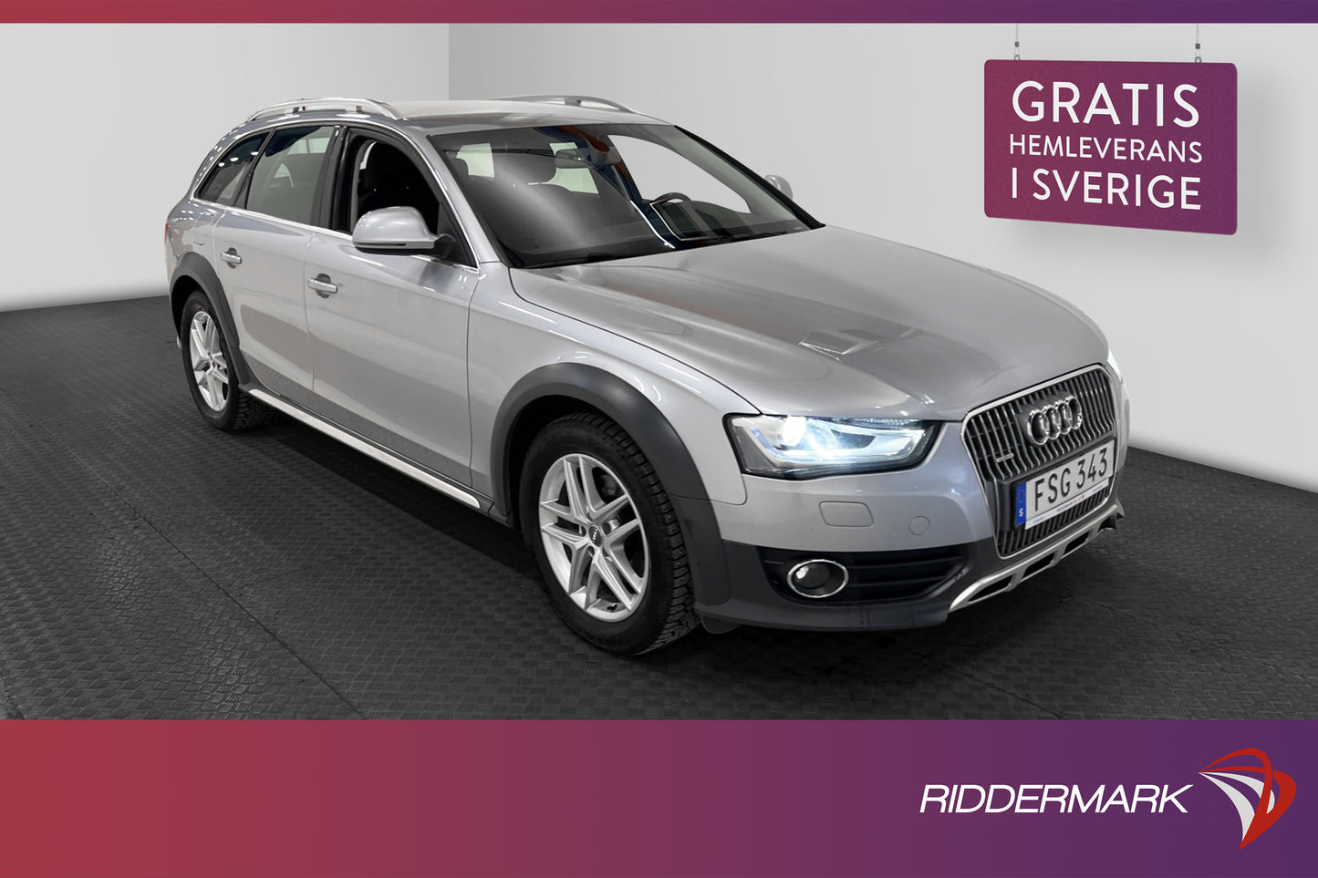 Audi A4 Allroad 2.0 TDI 190hk Quattro M-värm Drag Välservad