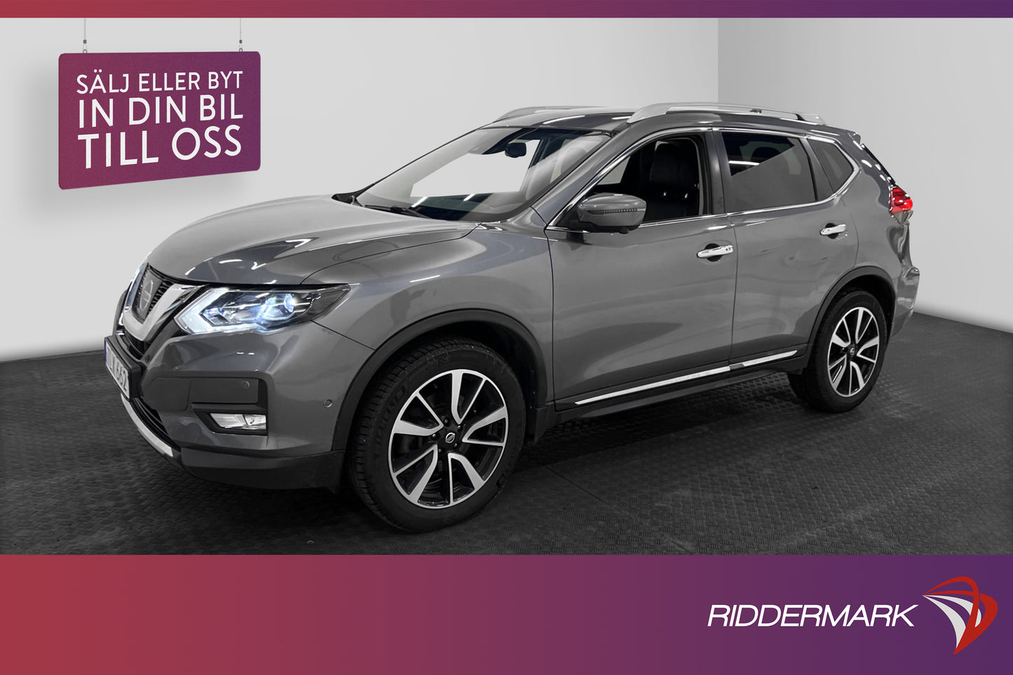 Nissan X-Trail  2.0 dCi 4x4 177hk Värmare 360° Skinn Drag