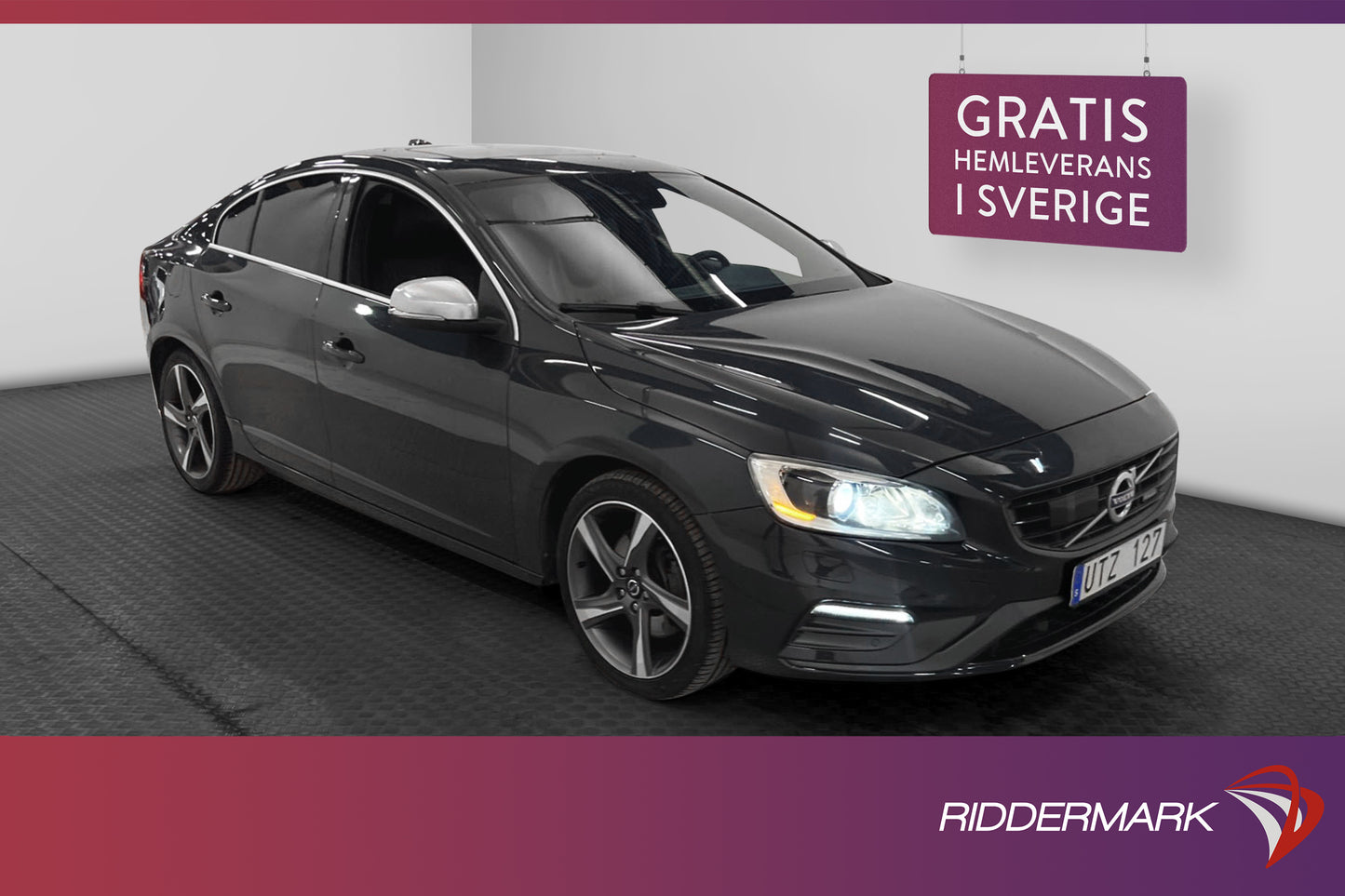 Volvo S60 T6 R-Design Voc B-Värm Navi Drag Skinn VPSS 306hk