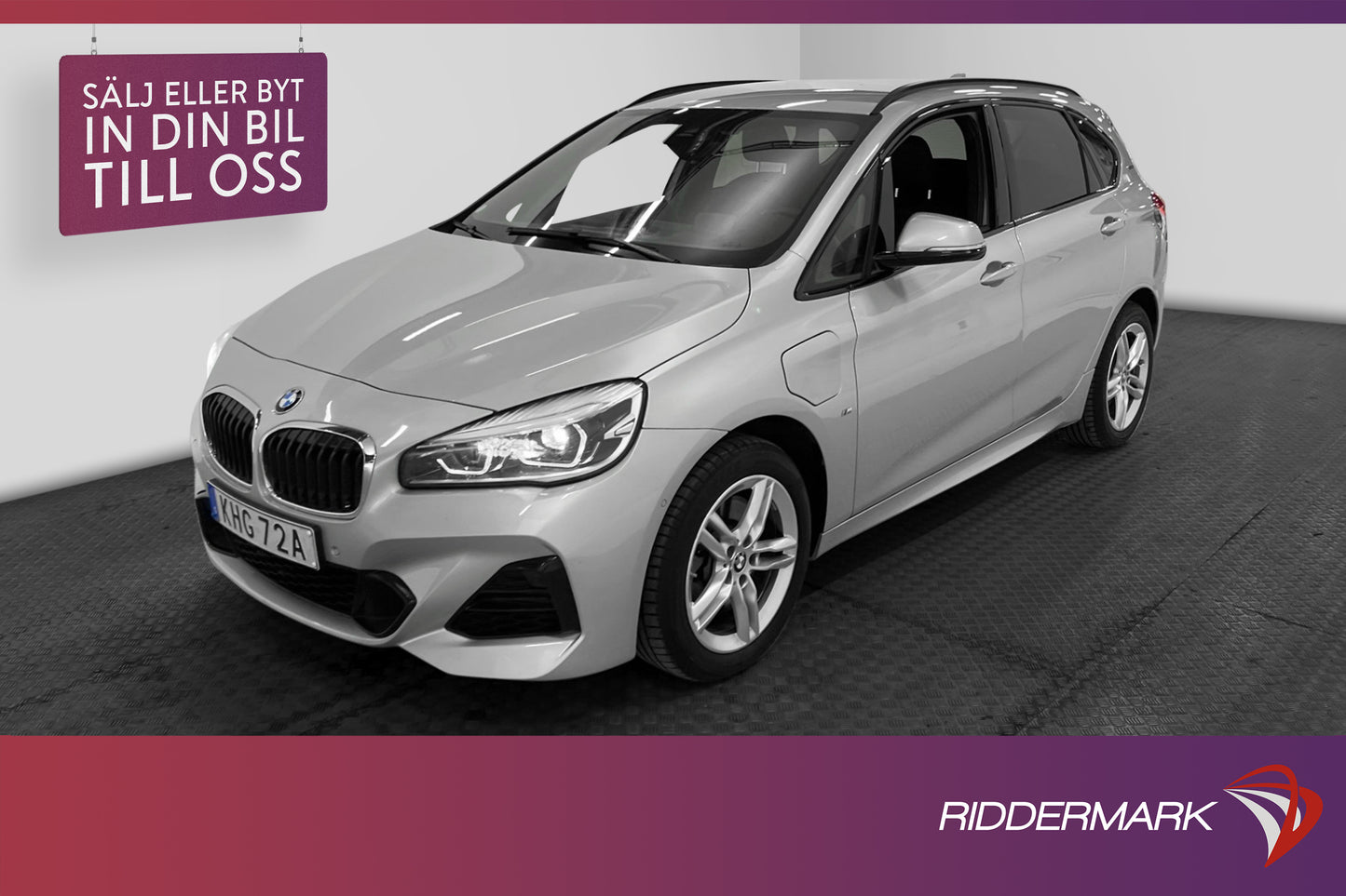 BMW 225xe Active Tourer 224hk M Sport Backkamera HiFi Skinn