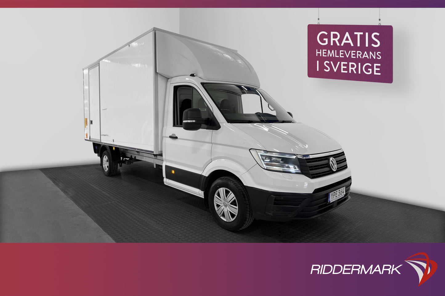 Volkswagen Crafter 177hk Värmare Bakgavellyft Sidodörr MOMS