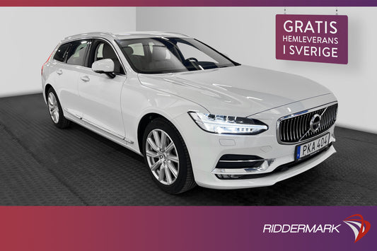 Volvo V90 D4 190hk Inscription VOC Värmare 360° Navi Välserv