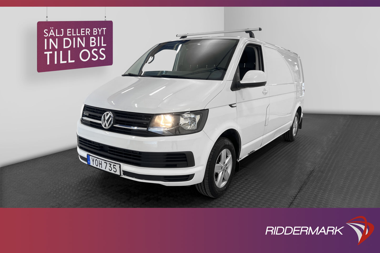 Volkswagen Transporter 2.0TDI Automat 4M Lång Värmare Moms