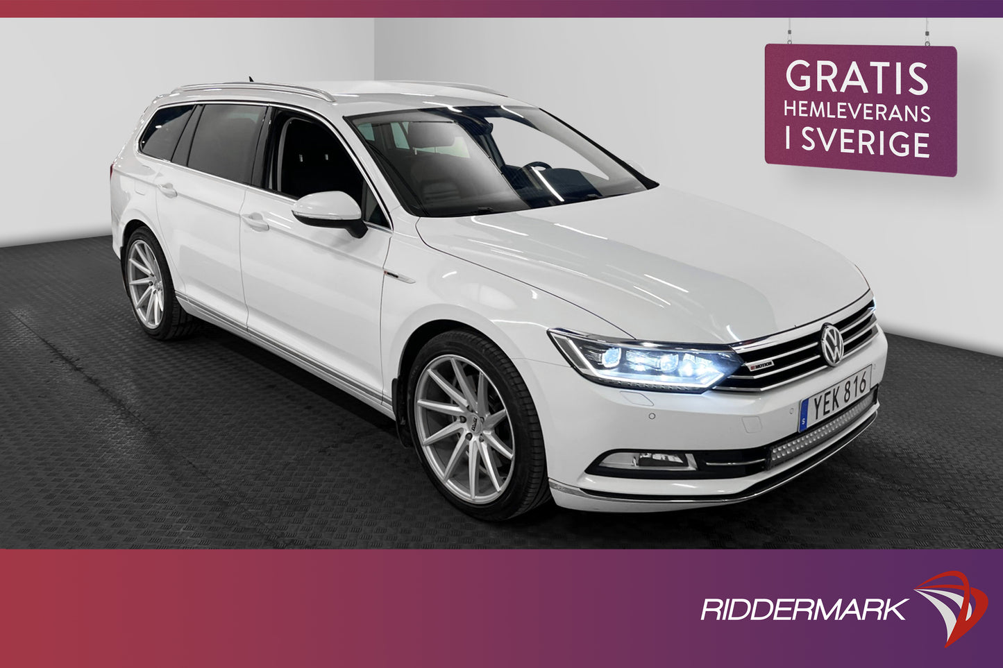 Volkswagen Passat 2.0 4M 240hk Executive Kamera Skinn Drag